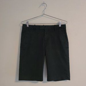 Banana Republic Black Cotton Low Rise 4-Pocket Bermuda Shorts Size 4